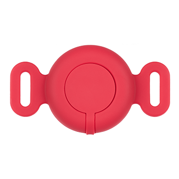 QR Code Medical ID Tag without Location Tracker Red, Red, large image number 1